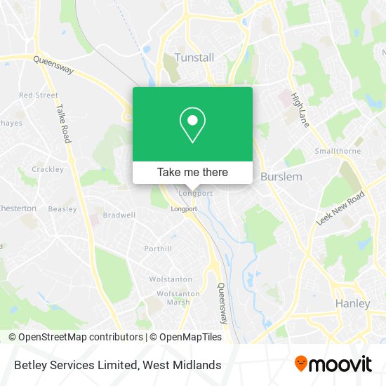 Betley Services Limited map