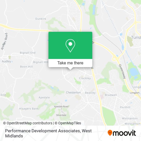 Performance Development Associates map