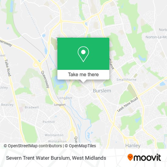 Severn Trent Water Burslum map