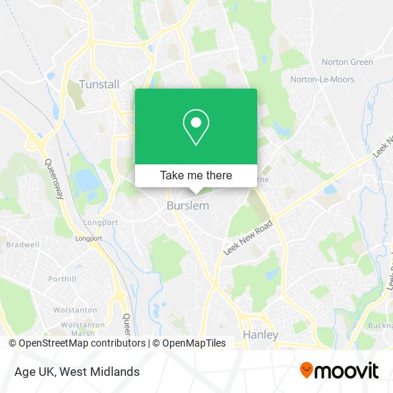 Age UK map