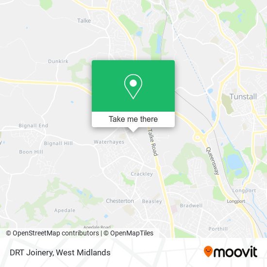 DRT Joinery map