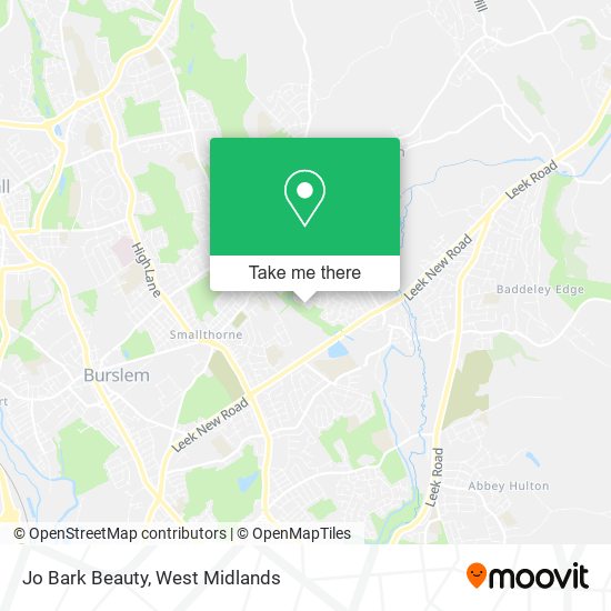 Jo Bark Beauty map