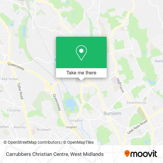 Carrubbers Christian Centre map