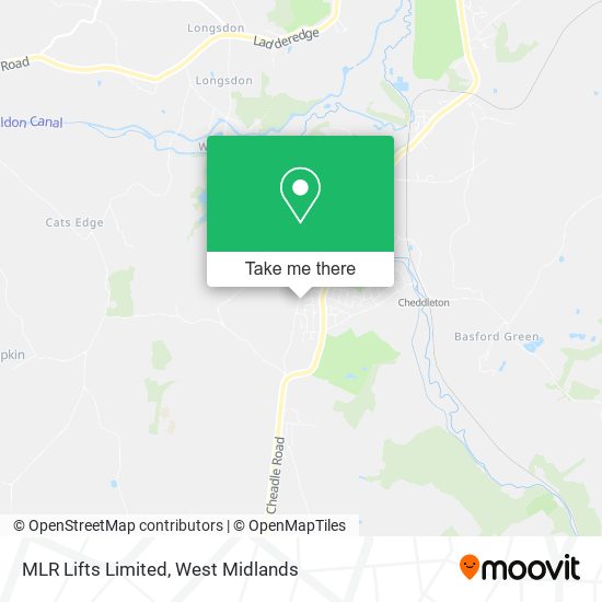 MLR Lifts Limited map