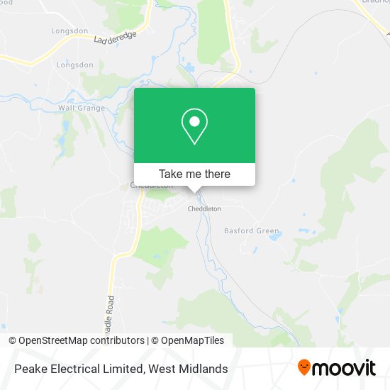 Peake Electrical Limited map