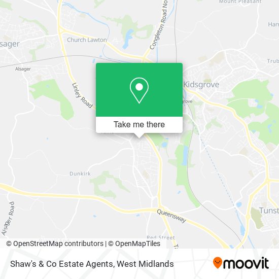 Shaw's & Co Estate Agents map