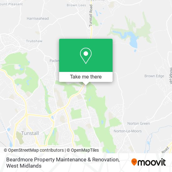Beardmore Property Maintenance & Renovation map