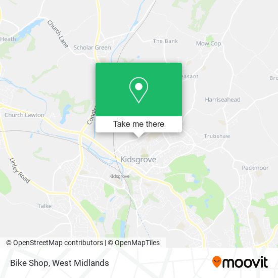 Bike Shop map