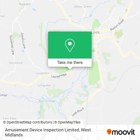 Amusement Device Inspection Limited map