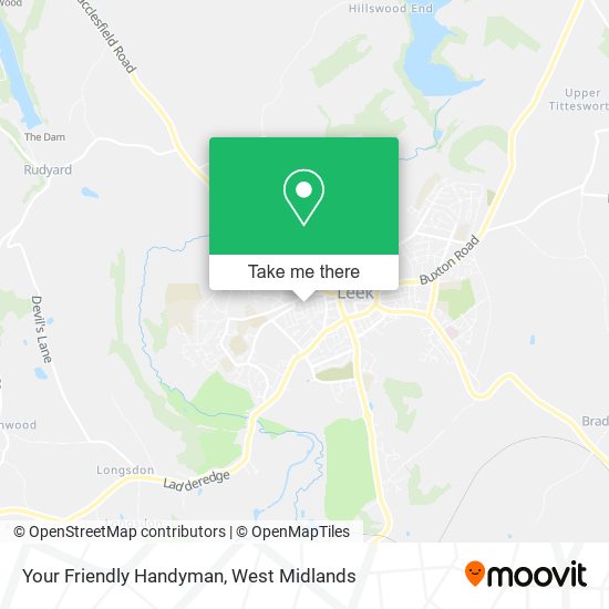 Your Friendly Handyman map
