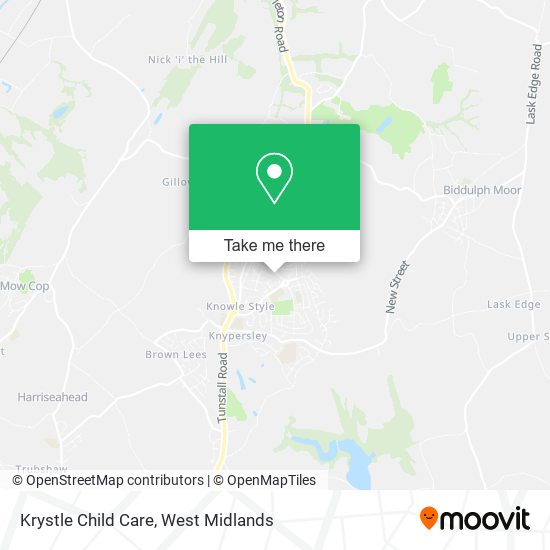 Krystle Child Care map