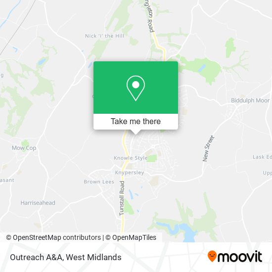 Outreach A&A map