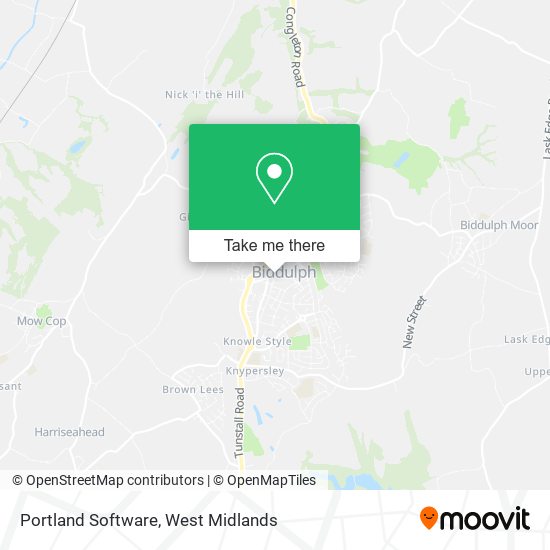 Portland Software map