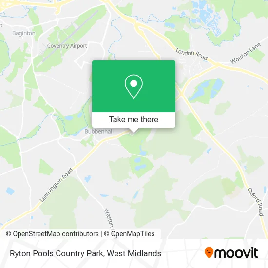 Ryton Pools Country Park map