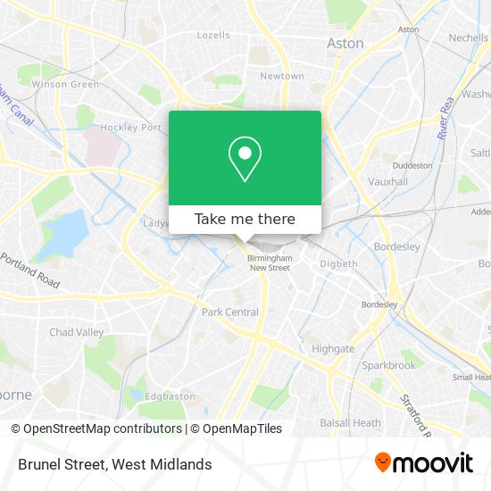 Brunel Street map
