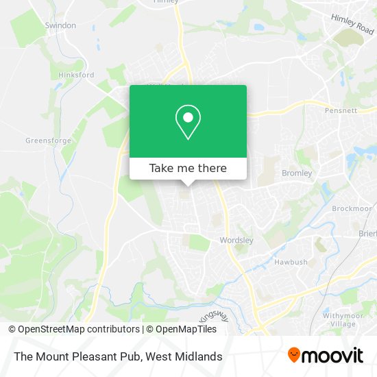 The Mount Pleasant Pub map