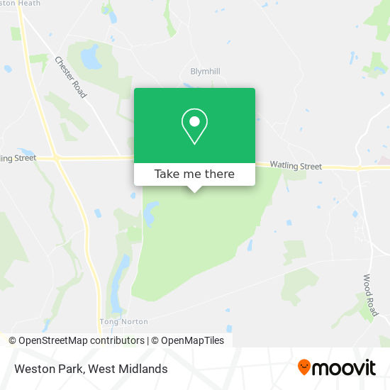 Weston Park map