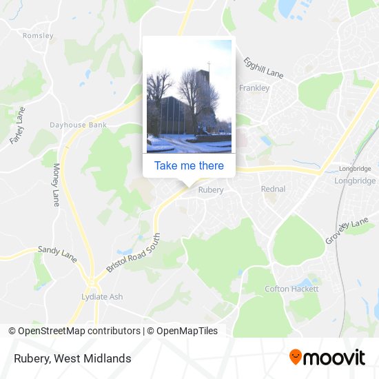 Rubery map