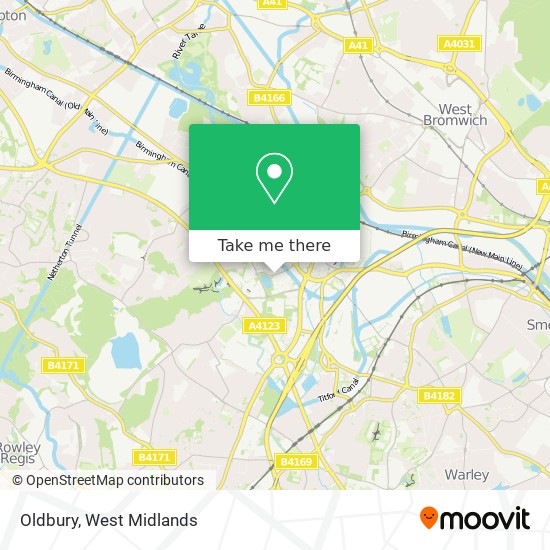 Oldbury map