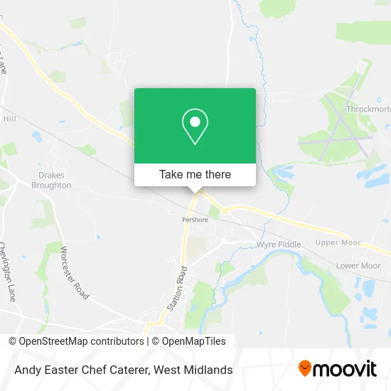 Andy Easter Chef Caterer map