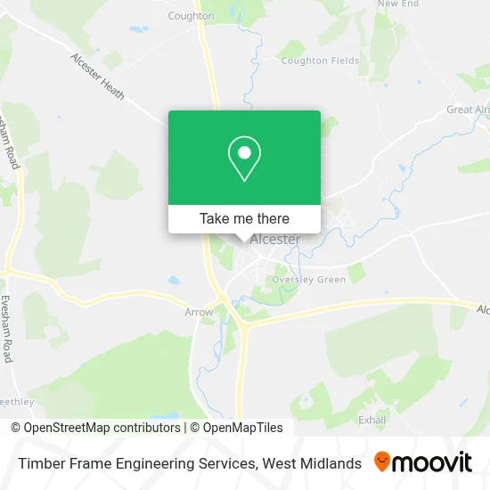 Timber Frame Engineering Services map