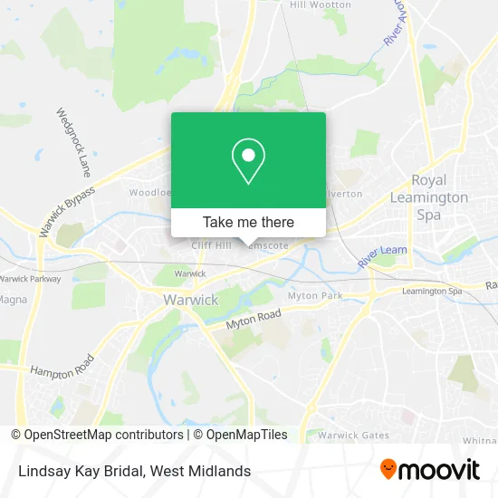 Lindsay Kay Bridal map