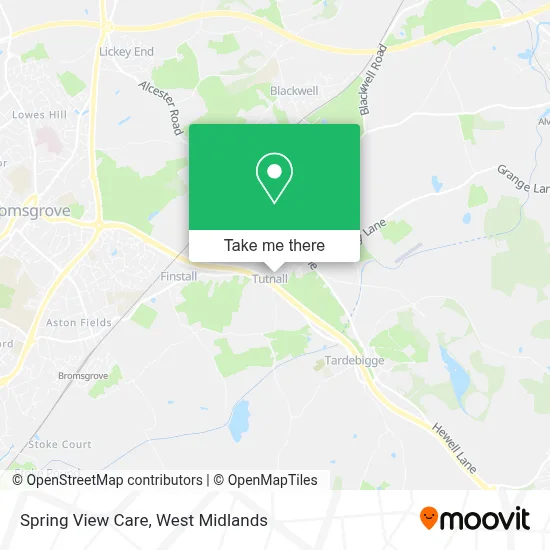 Spring View Care map