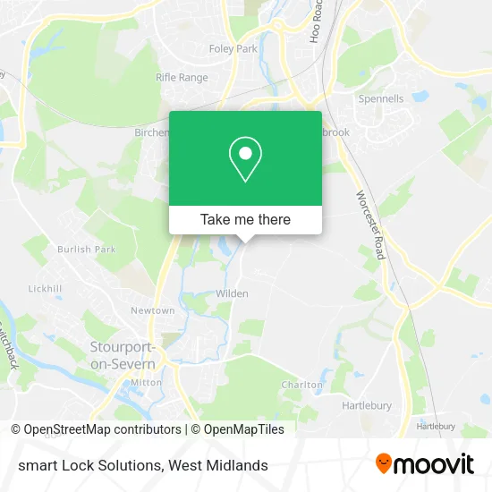 smart Lock Solutions map