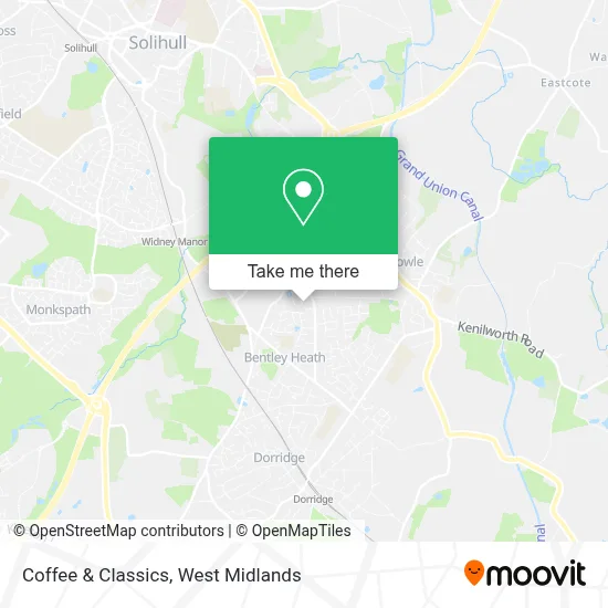 Coffee & Classics map