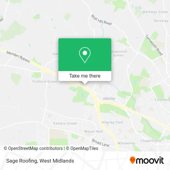 Sage Roofing map