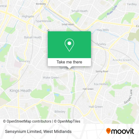 Sensynium Limited map