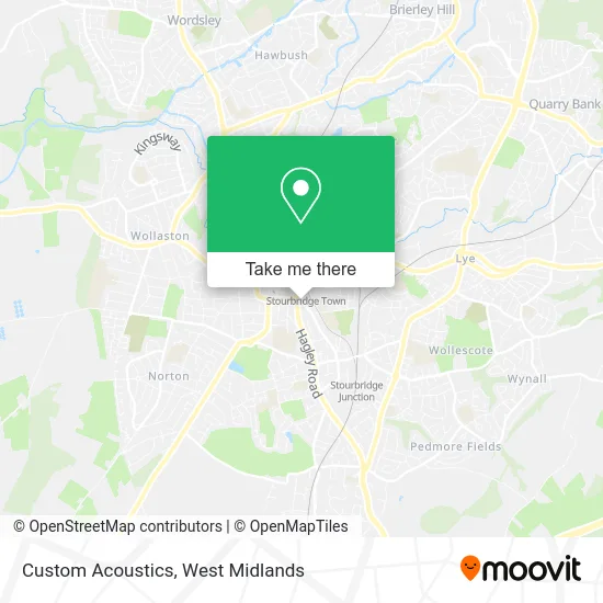 Custom Acoustics map