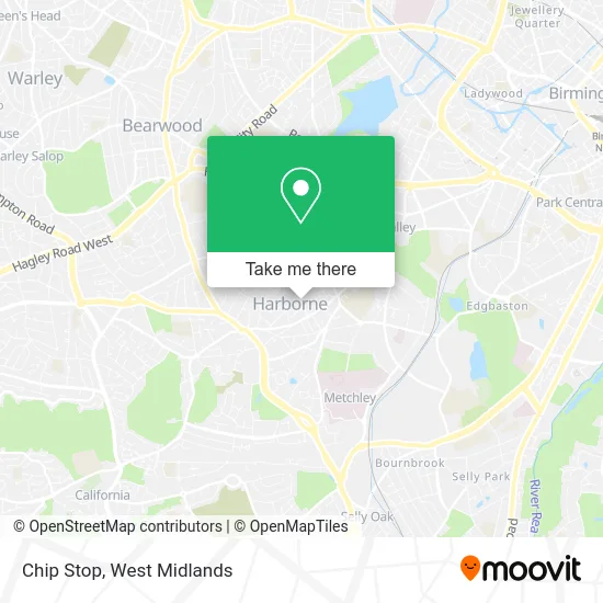 Chip Stop map