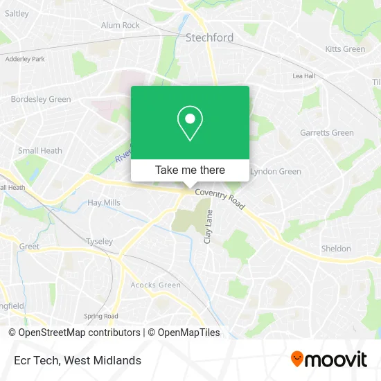 Ecr Tech map