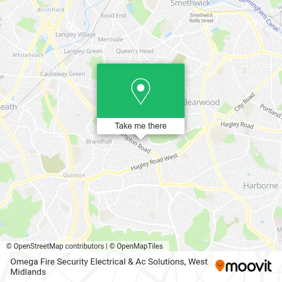 Omega Fire Security Electrical & Ac Solutions map