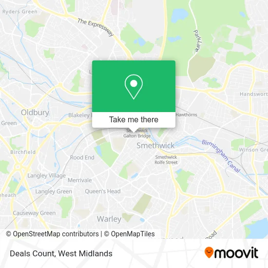 Deals Count map