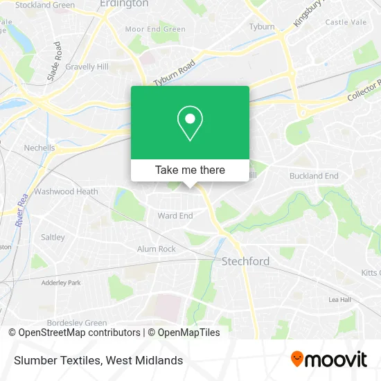 Slumber Textiles map