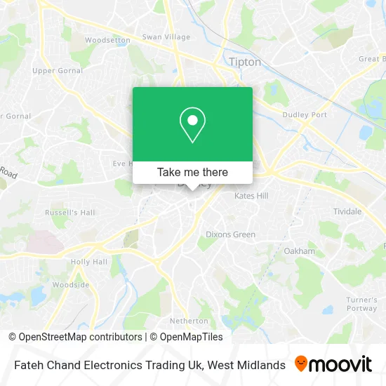 Fateh Chand Electronics Trading Uk map
