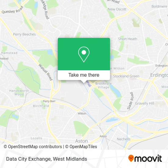 Data City Exchange map