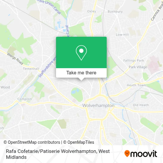 Rafa Cofetarie / Patiserie Wolverhampton map