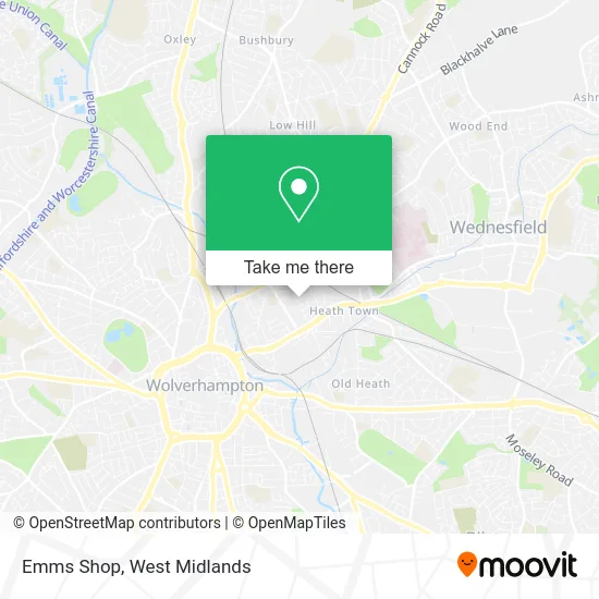 Emms Shop map