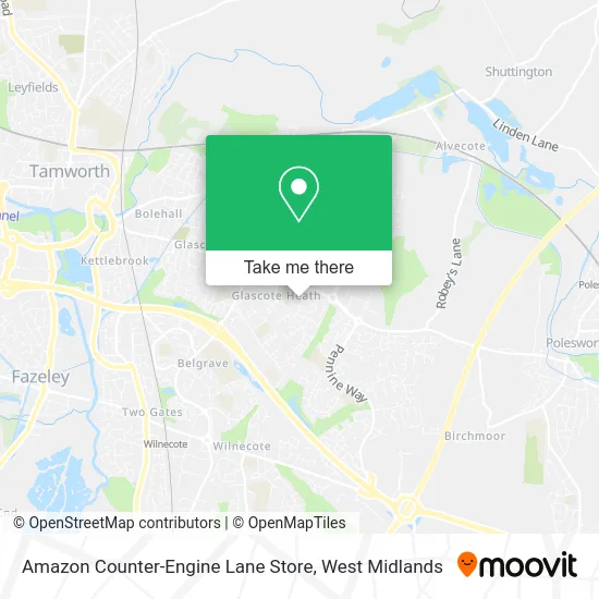 Amazon Counter-Engine Lane Store map