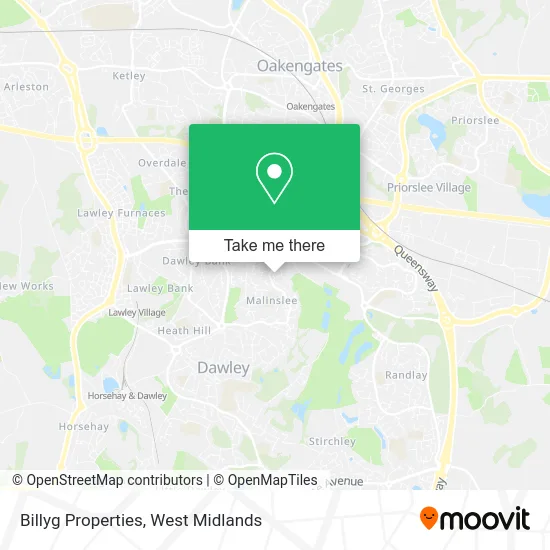 Billyg Properties map