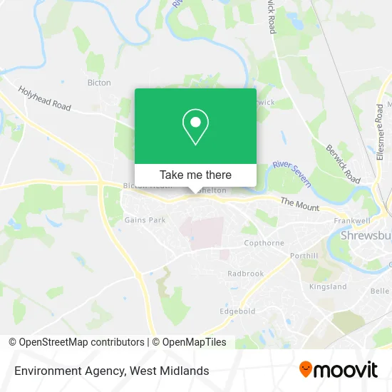 Environment Agency map