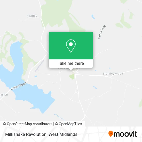 Milkshake Revolution map