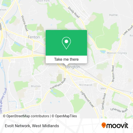 Evolt Network map