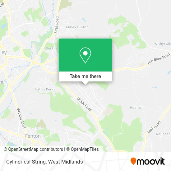 Cylindrical String map