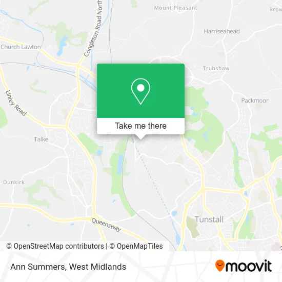 Ann Summers map