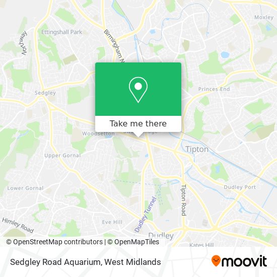 Sedgley Road Aquarium map