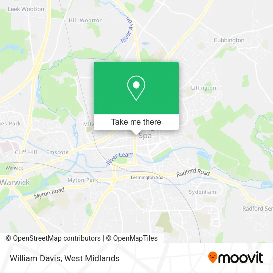 William Davis map